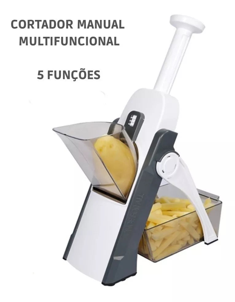 Fatiador Multifuncional 5 em 1 ElectCut™ - Lâmina de Aço Inoxidável