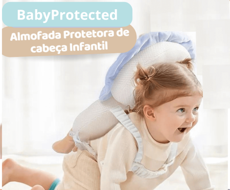 BabySafe - Almofada Protetora de cabeça Infantil