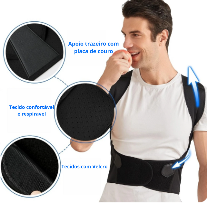 Corretor Postural Premium - Max Posture [ALINHA NA HORA]